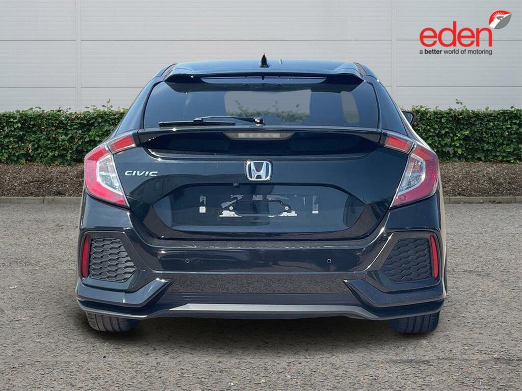 Honda Civic Ex Black #6
