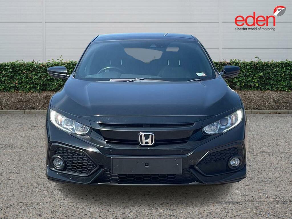 Honda Civic Ex Black #2