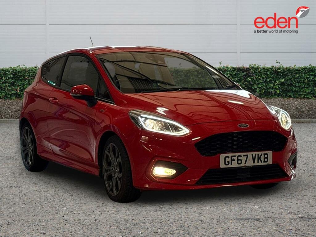 Ford Fiesta St-line Red