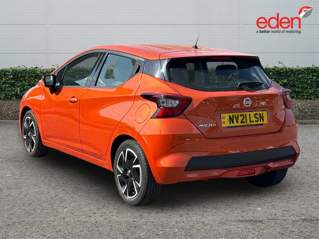 Nissan Micra Acenta Orange #5