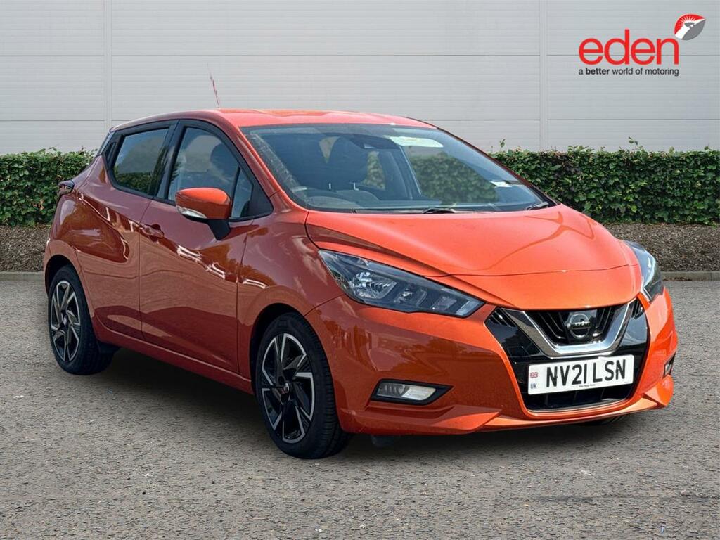 Nissan Micra Acenta Orange