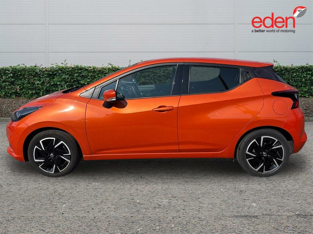 Nissan Micra Acenta Orange #4