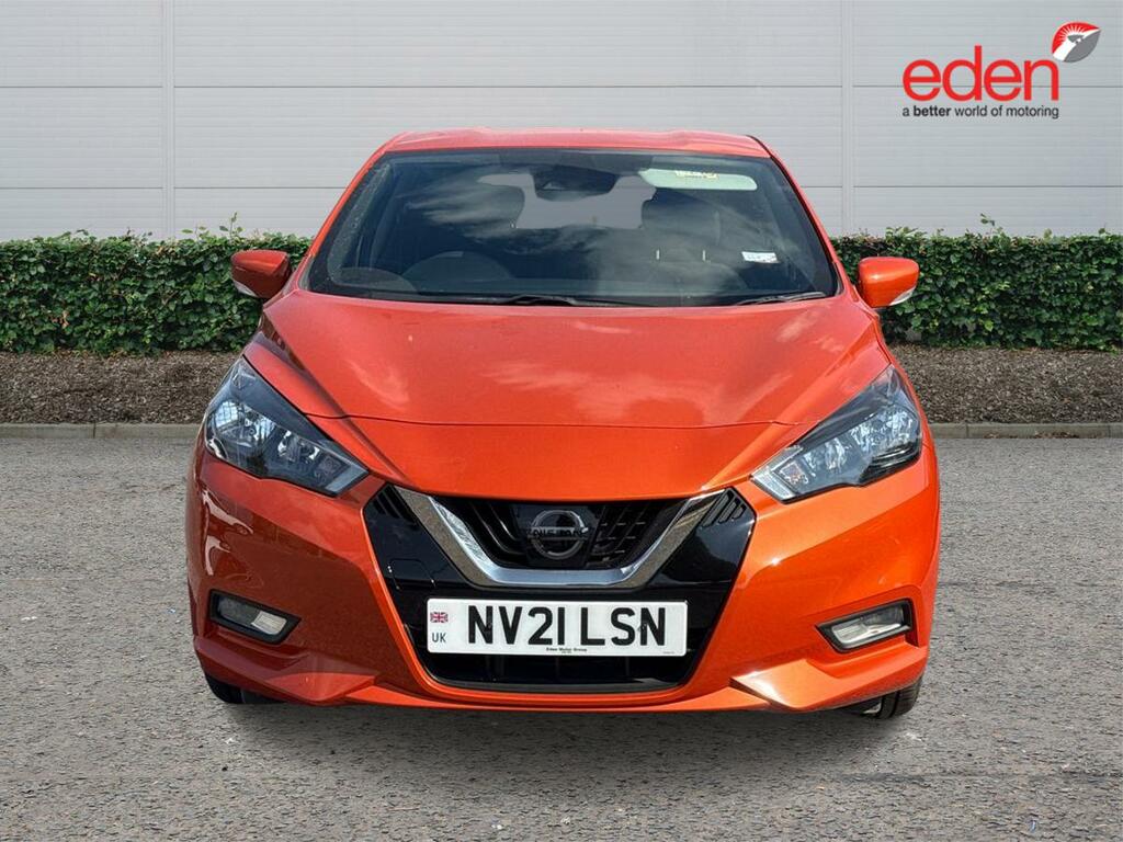 Nissan Micra Acenta Orange #2