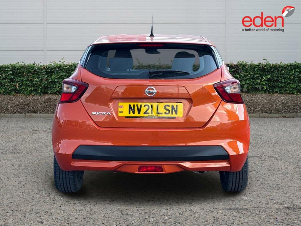 Nissan Micra Acenta Orange #6