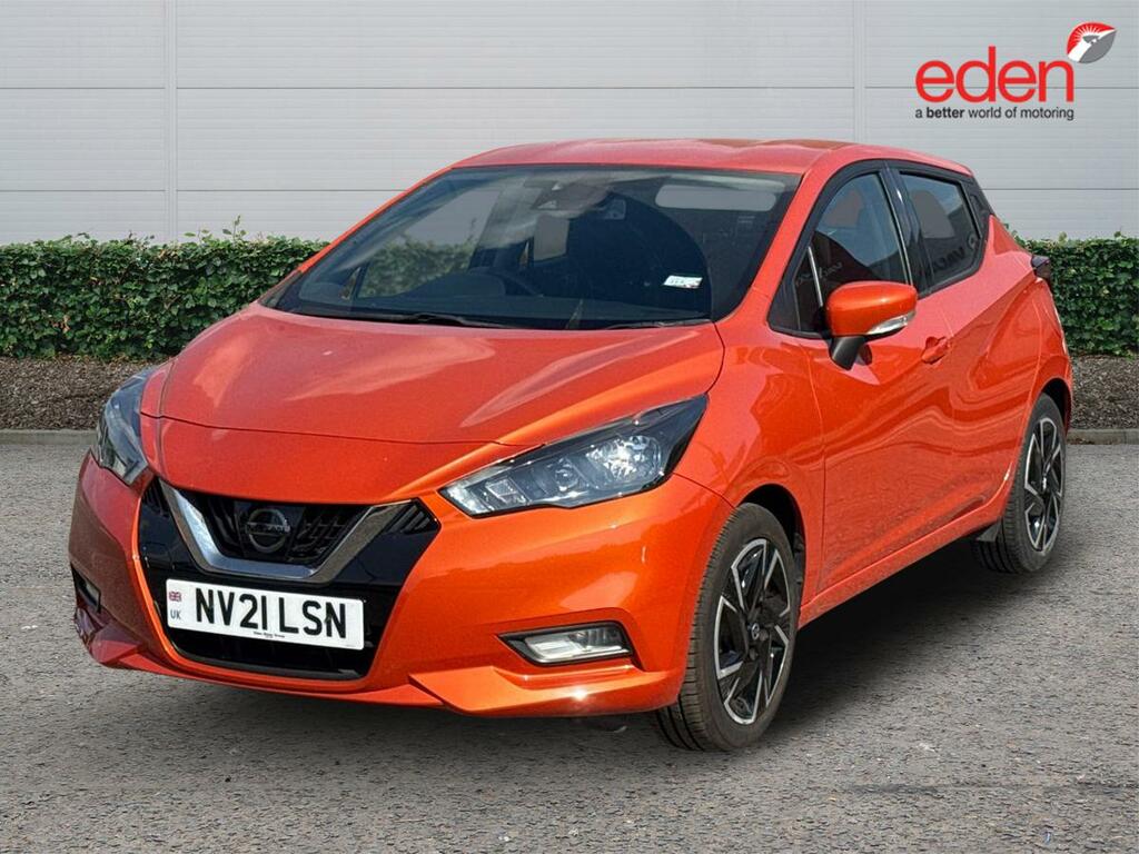 Nissan Micra Acenta Orange #3