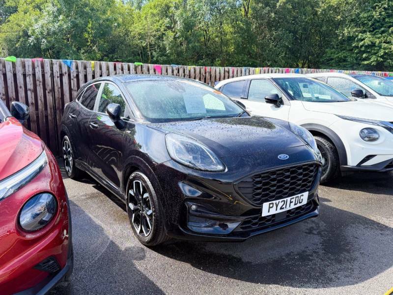 Ford Puma 1.0 Ecoboost Hybrid Mhev 155 St-line X Black