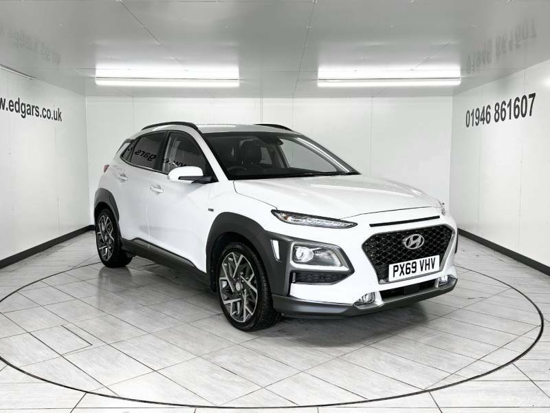 Hyundai Kona 1.6 Gdi Hybrid Premium Se Dct White