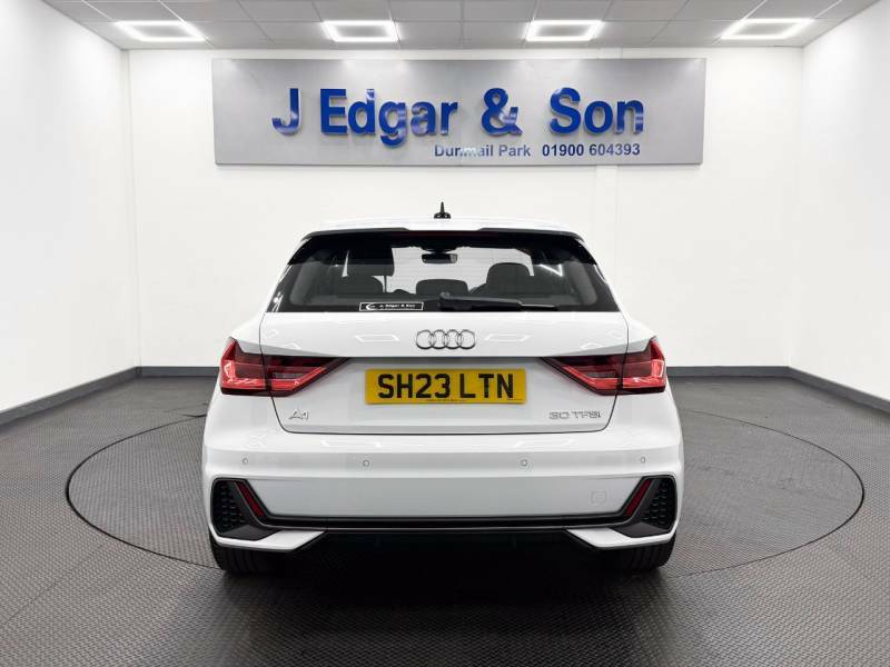 Audi A1 30 Tfsi 110 S Line S Tronic White #5