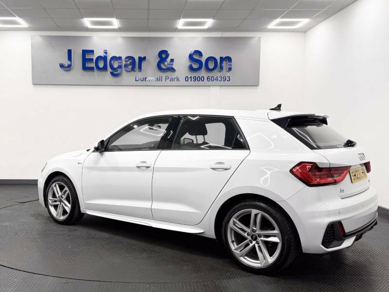 Audi A1 30 Tfsi 110 S Line S Tronic White #4