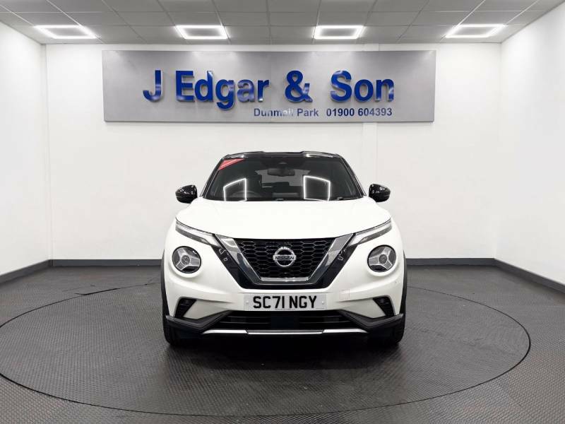 Nissan Juke 1.0 Dig-t 114 Tekna Dct White #2