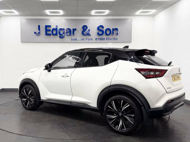 Nissan Juke 1.0 Dig-t 114 Tekna Dct White #5