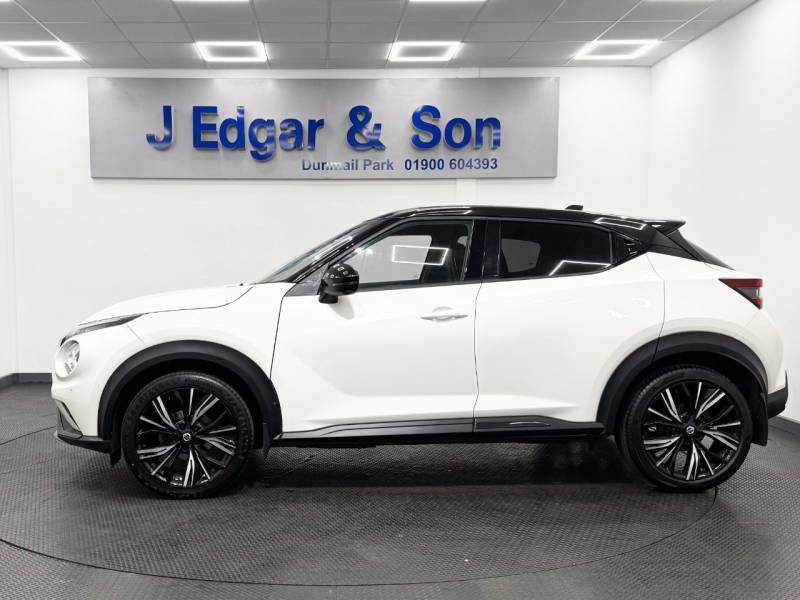 Nissan Juke 1.0 Dig-t 114 Tekna Dct White #4