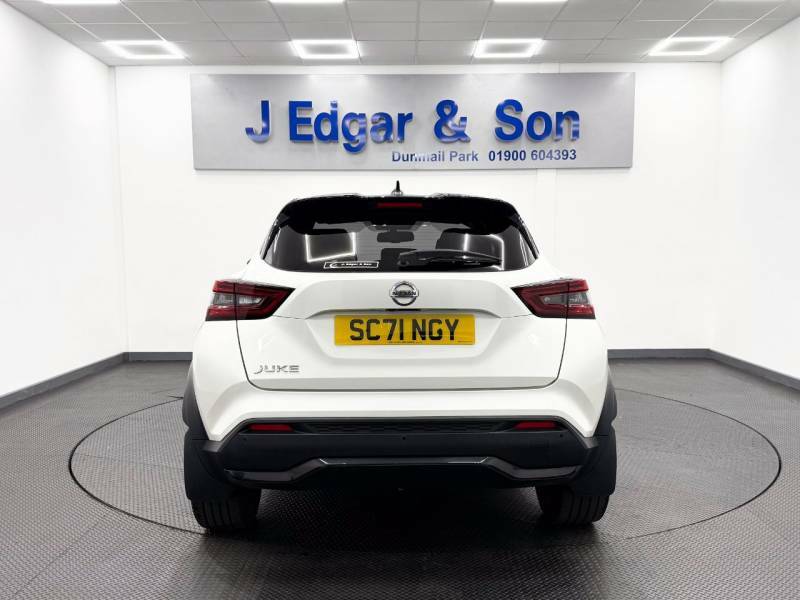 Nissan Juke 1.0 Dig-t 114 Tekna Dct White #6