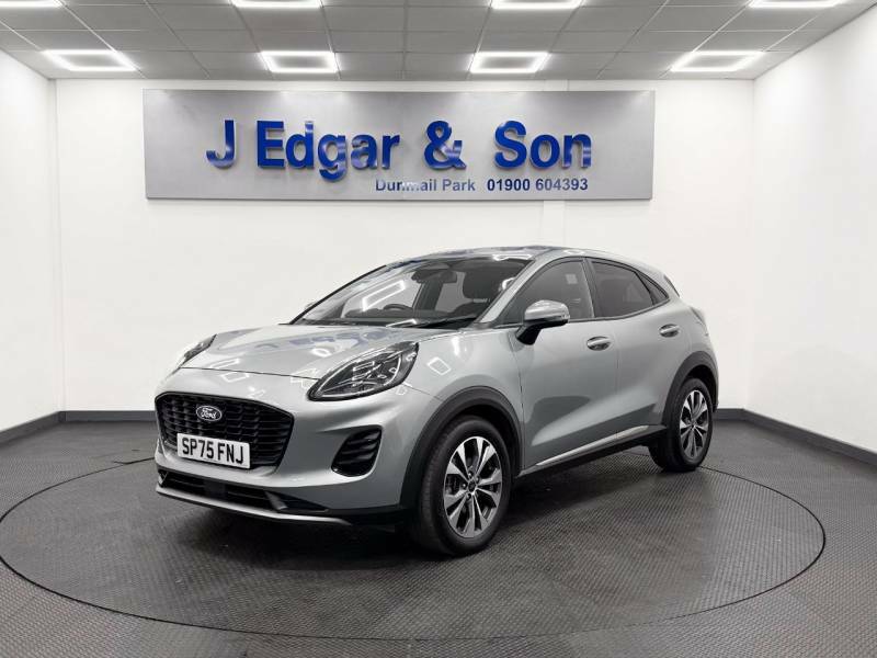 Ford Puma 1.0 Ecoboost Hybrid Mhev Titanium - 2025 75 SP75FNJ Silver #3