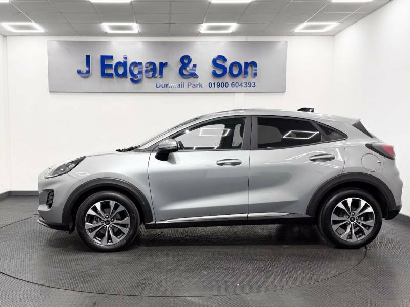 Ford Puma 1.0 Ecoboost Hybrid Mhev Titanium - 2025 75 SP75FNJ Silver #4