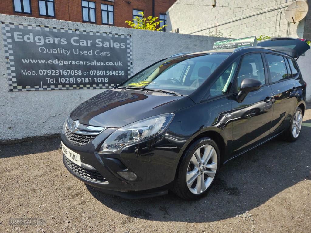 Vauxhall Zafira Tourer 1.4T Sri Black
