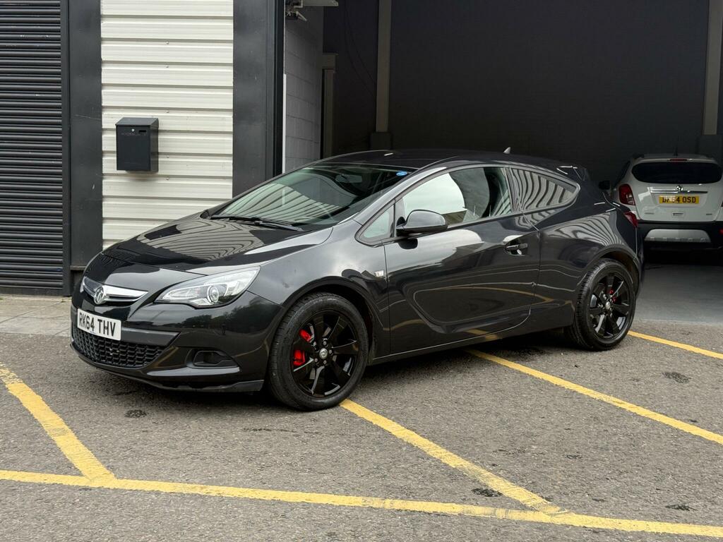 Vauxhall Astra GTC 1.6T Ecotec 16V Sport Euro 5 Ss Black #2