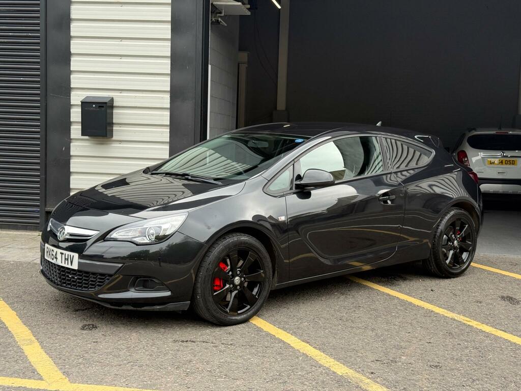 Vauxhall Astra GTC Coupe White #13