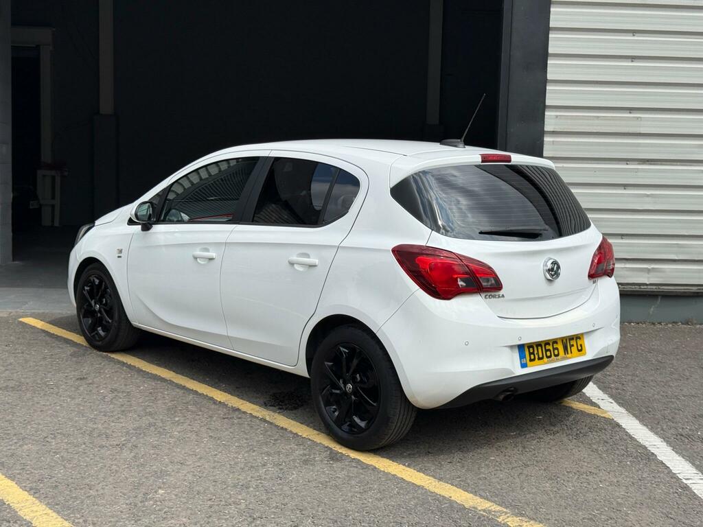Vauxhall Corsa Sri White #5