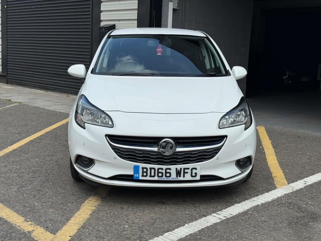 Vauxhall Corsa Sri White #3