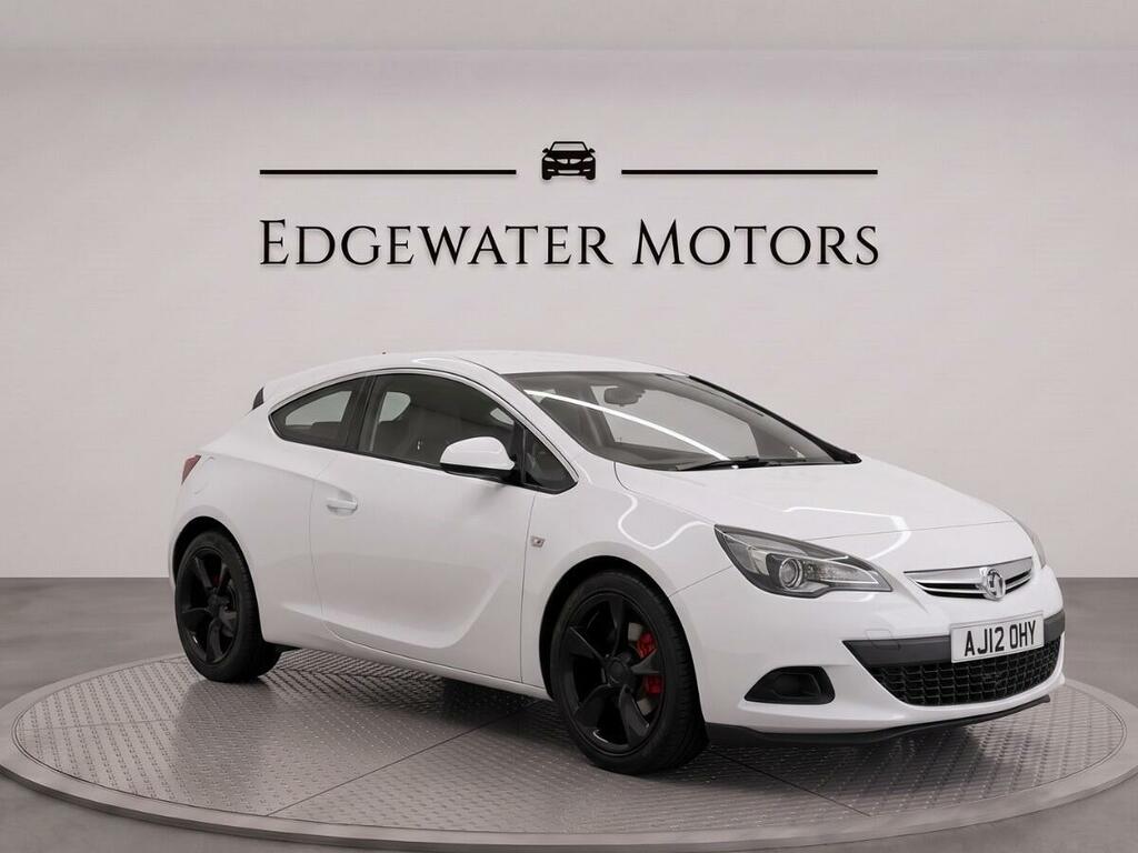 Vauxhall Astra GTC Sport White
