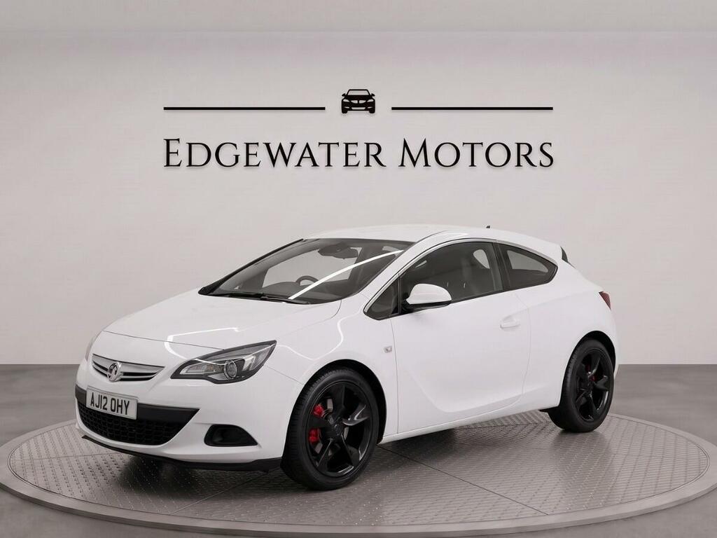 Vauxhall Astra GTC Sport White #2