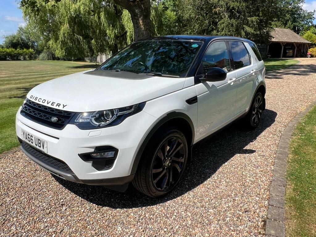 Land Rover Discovery Sport 2.0 Td4 Hse Black 4Wd Euro 6 S S White