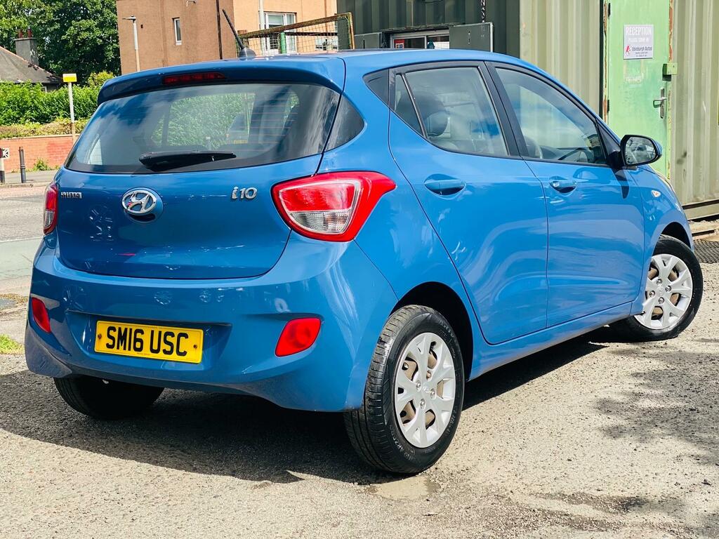 Hyundai I10 1.0 Se 1 Lady Owner Fsh 1Yr Mot Blue #6