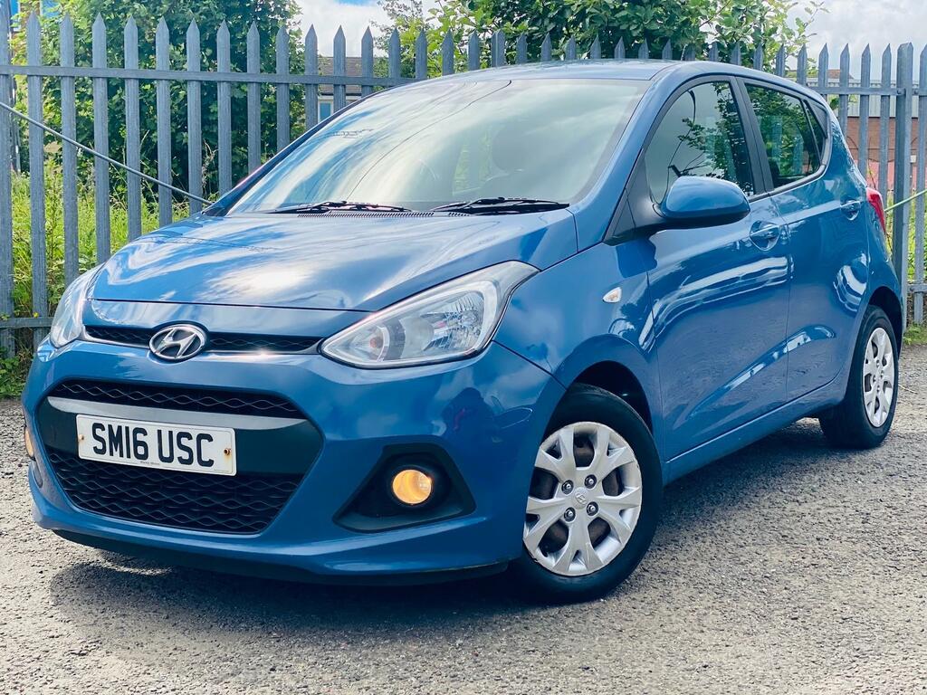 Hyundai I10 1.0 Se 1 Lady Owner Fsh 1Yr Mot Blue #3