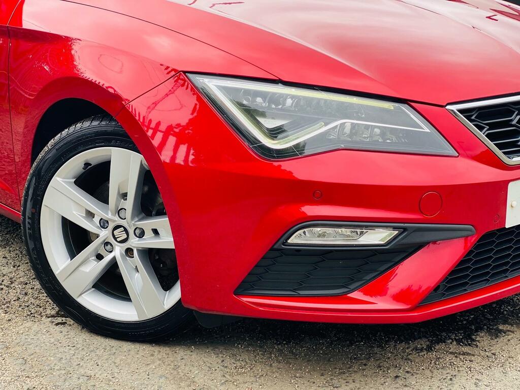 Seat Leon 2.0 Tdi Fr Dsg Fsh 65K T.belt Done Red #4