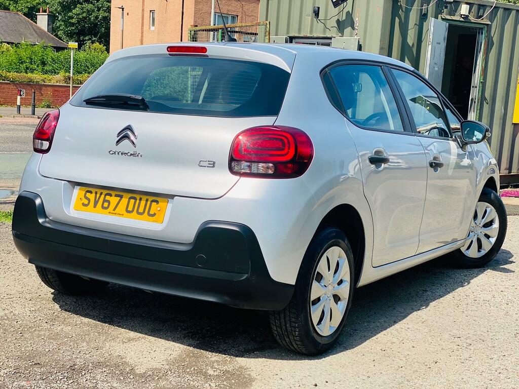 Citroen C3 1.2 Puretech Touch Ulez 40K Miles 1 Yr Mot Silver #6