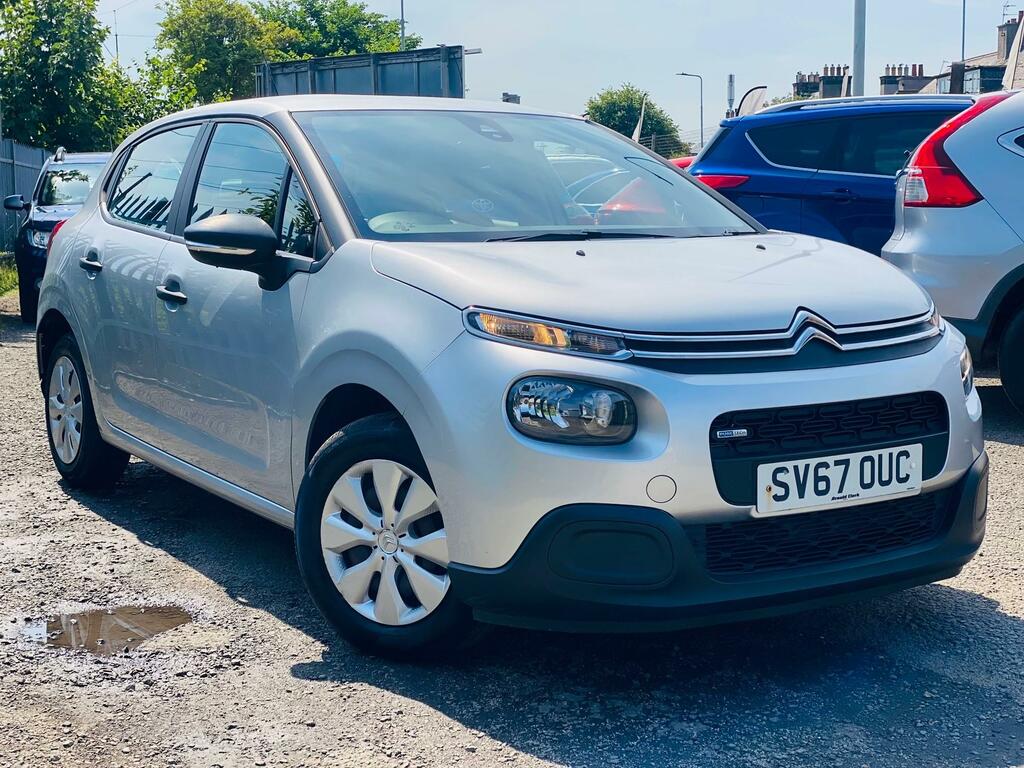 Citroen C3 1.2 Puretech Touch Ulez 40K Miles 1 Yr Mot Silver