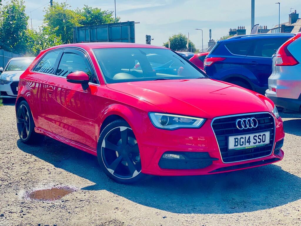 Audi A3 1.4 Tfsi S Line Ulez Free 1 Year Mot Red