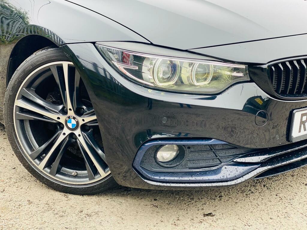 BMW 4 Series Gran Coupe 2.0 420D Sport Fsh Ulez Free 1 Pre Owner Black #4