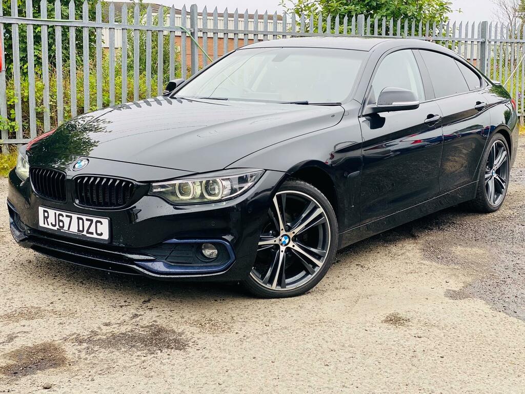 BMW 4 Series Gran Coupe 2.0 420D Sport Fsh Ulez Free 1 Pre Owner Black #3