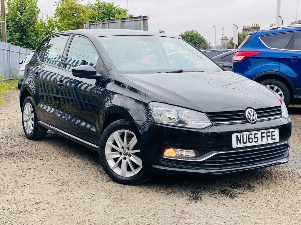 Volkswagen Polo 1.2 Tsi Bluemotion Tech Se Fsh 1 Pre Own Black