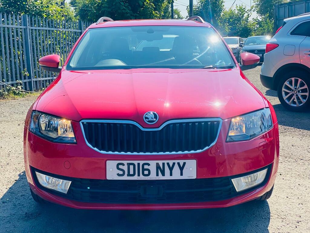 Skoda Octavia 1.6 Tdi Se-l Estate Ulez Fsh 16 Stamps T.belt Done Red #2