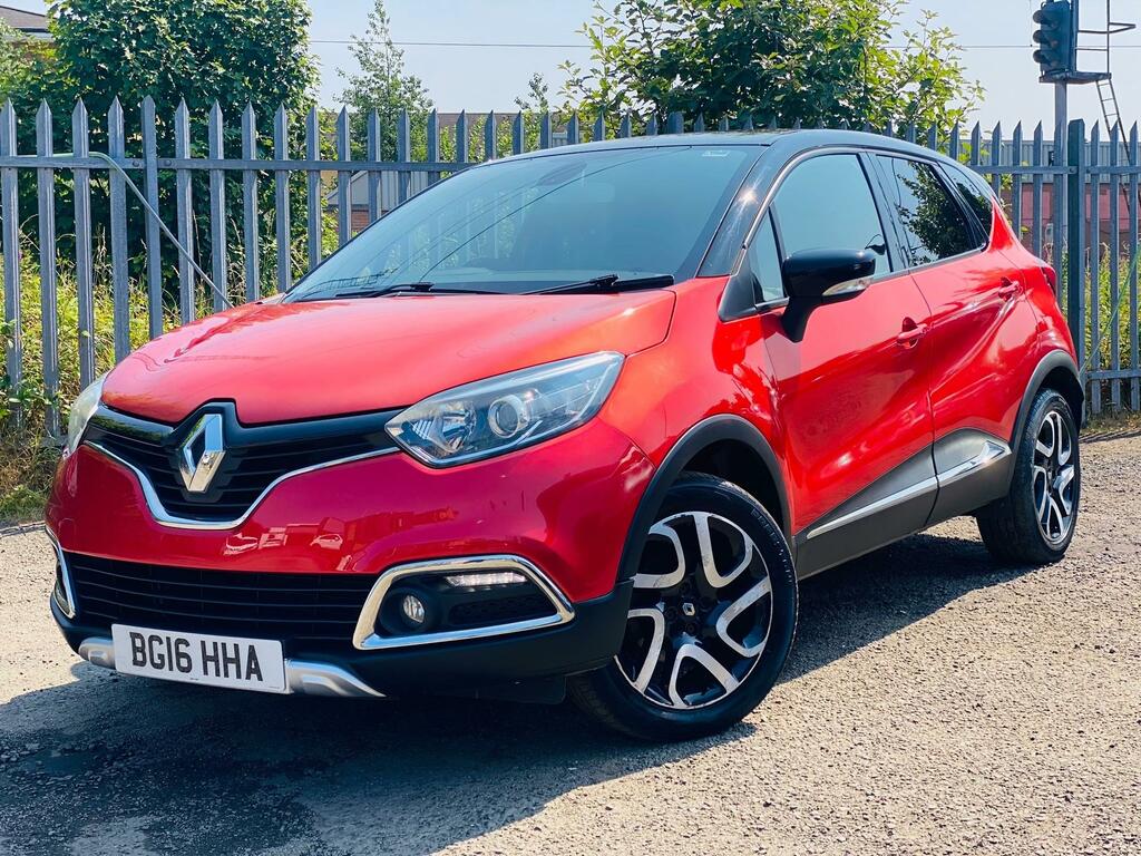 Renault Captur 1.5 Dci Energy Signature Nav Fsh Ulez T.belt Done Red #3
