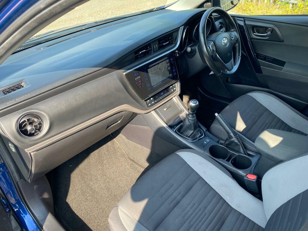 Toyota Auris 1.2 Vvt-i Business Edition Fsh 1Yr Mot Ulez 35 Tax Blue #6
