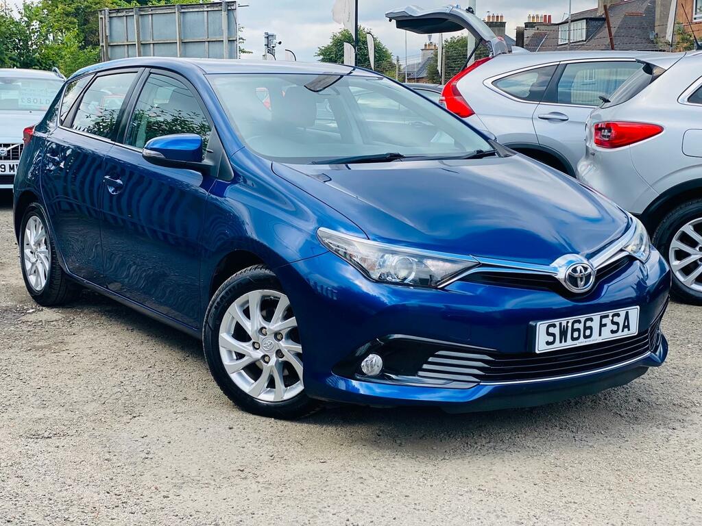 Toyota Auris 1.2 Vvt-i Business Edition Fsh 1Yr Mot Ulez 35 Tax Blue