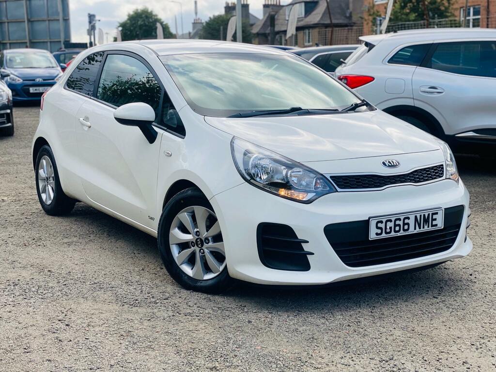 Kia RIO 1.25 Sr7 Fsh Ulez 1 Pre Owner 65K Miles White