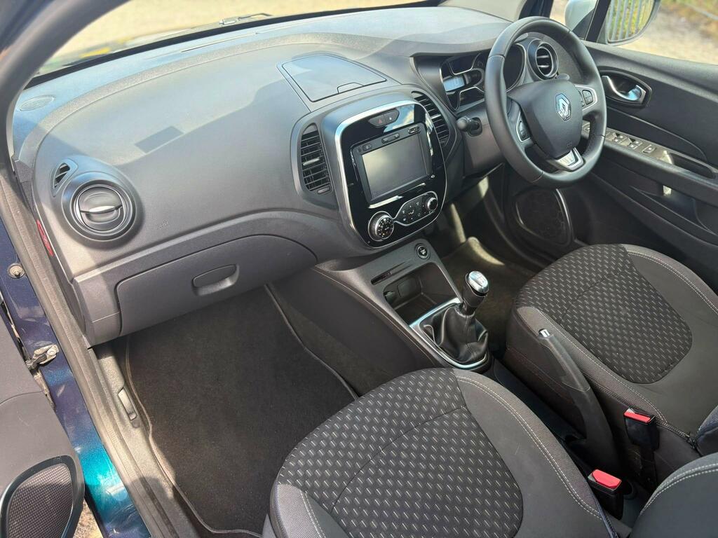 Renault Captur 1.5 Dci Energy Dynamique Nav Fsh Ulez Free Blue #5
