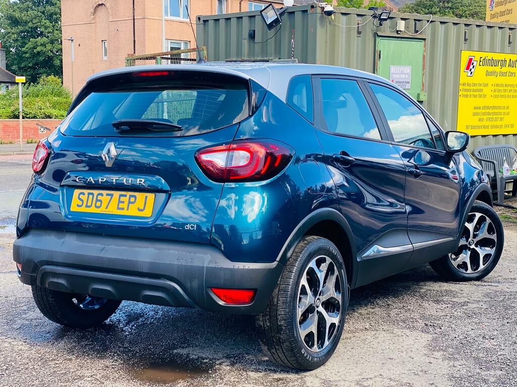 Renault Captur 1.5 Dci Energy Dynamique Nav Fsh Ulez Free Blue #6