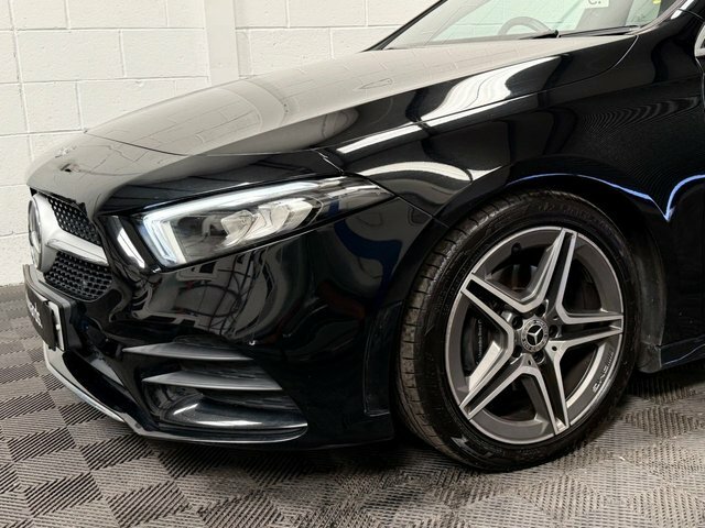 Mercedes-Benz A Class 2.0 A200d Amg Line Hatchback 8G-dct Eur BU69CVE Black #6