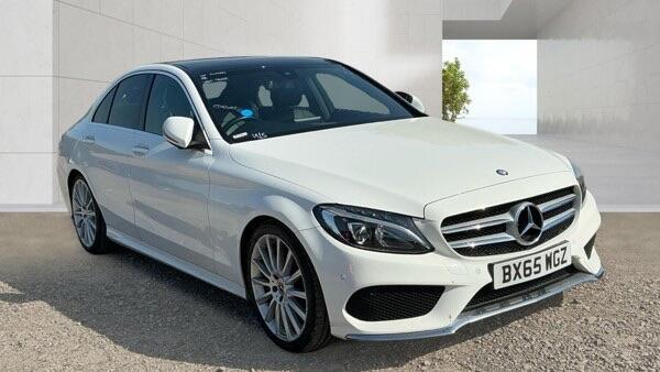 Mercedes-Benz C Class 2.1 D Amg Line Premium 7G-tronic Euro 6 Ss 4 White