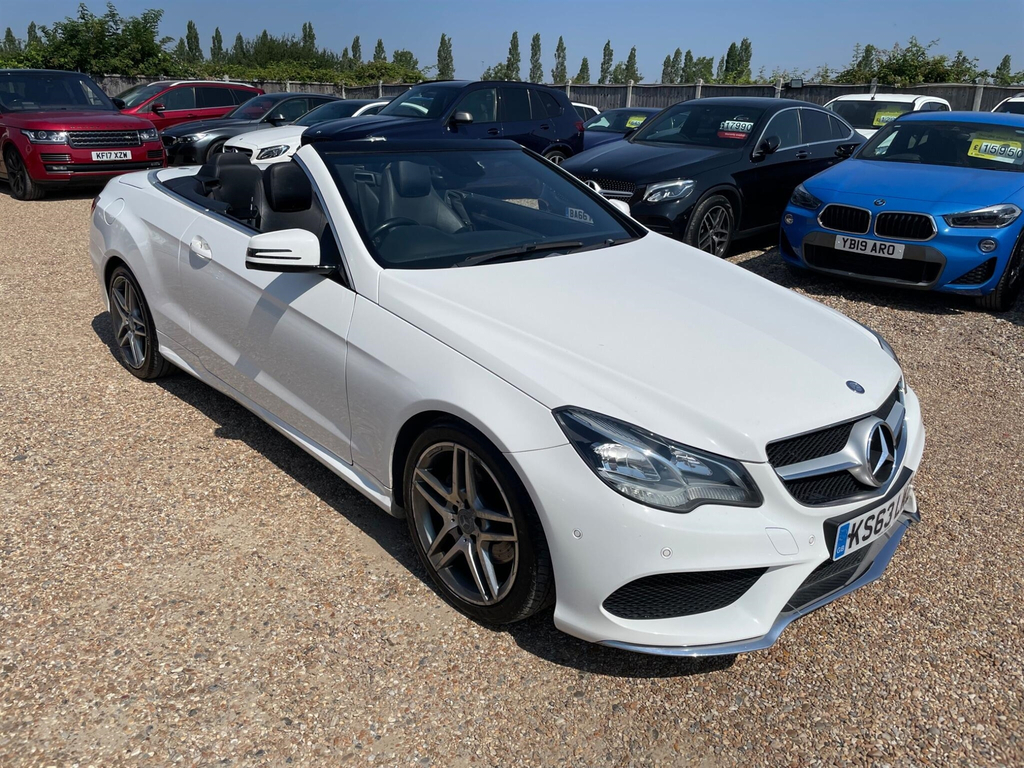 Mercedes-Benz E Class 3.0 V6 Bluetec Amg Sport Cabriolet G-tronic Euro