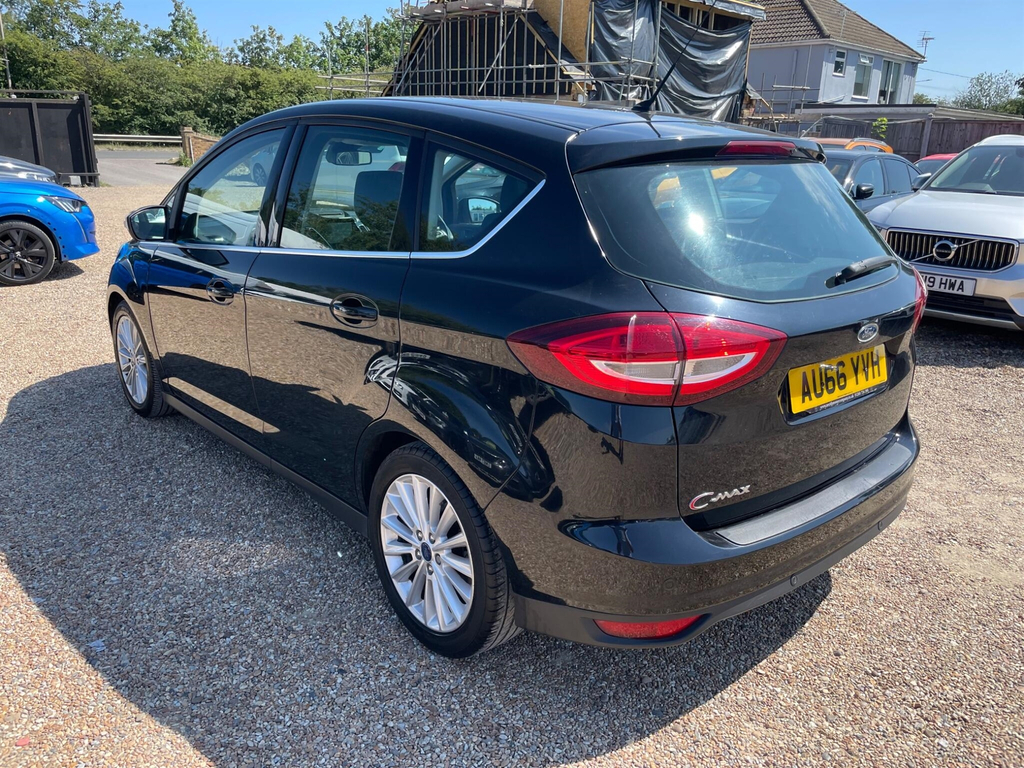Ford C-Max 1.5 Tdci Titanium Euro 6 Ss AU66YVH Black #5