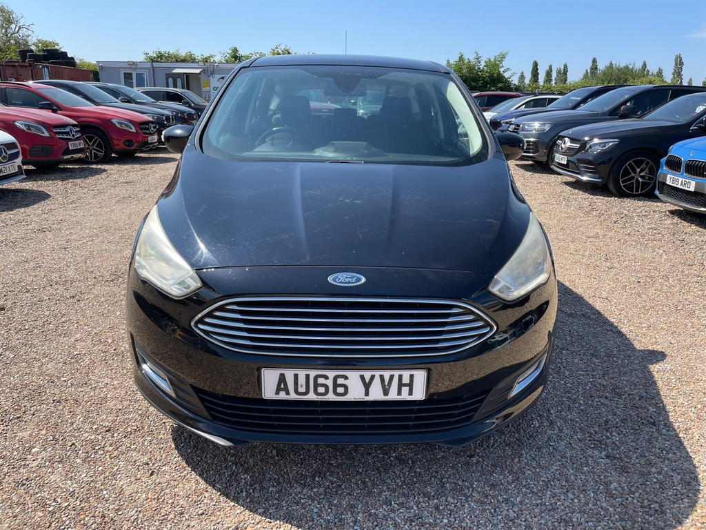 Ford C-Max 1.5 Tdci Titanium Euro 6 Ss AU66YVH Black #2