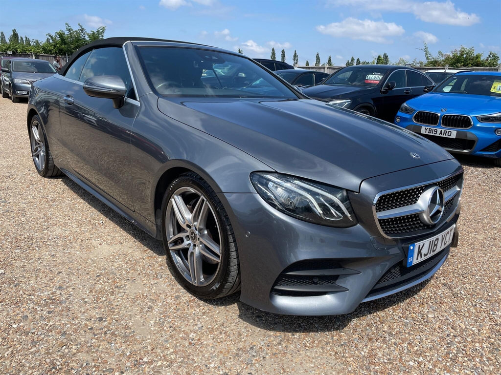 Mercedes-Benz E Class 2.0 D Amg Line Premium Cabriolet G-tronic Euro KJ18YCT #2