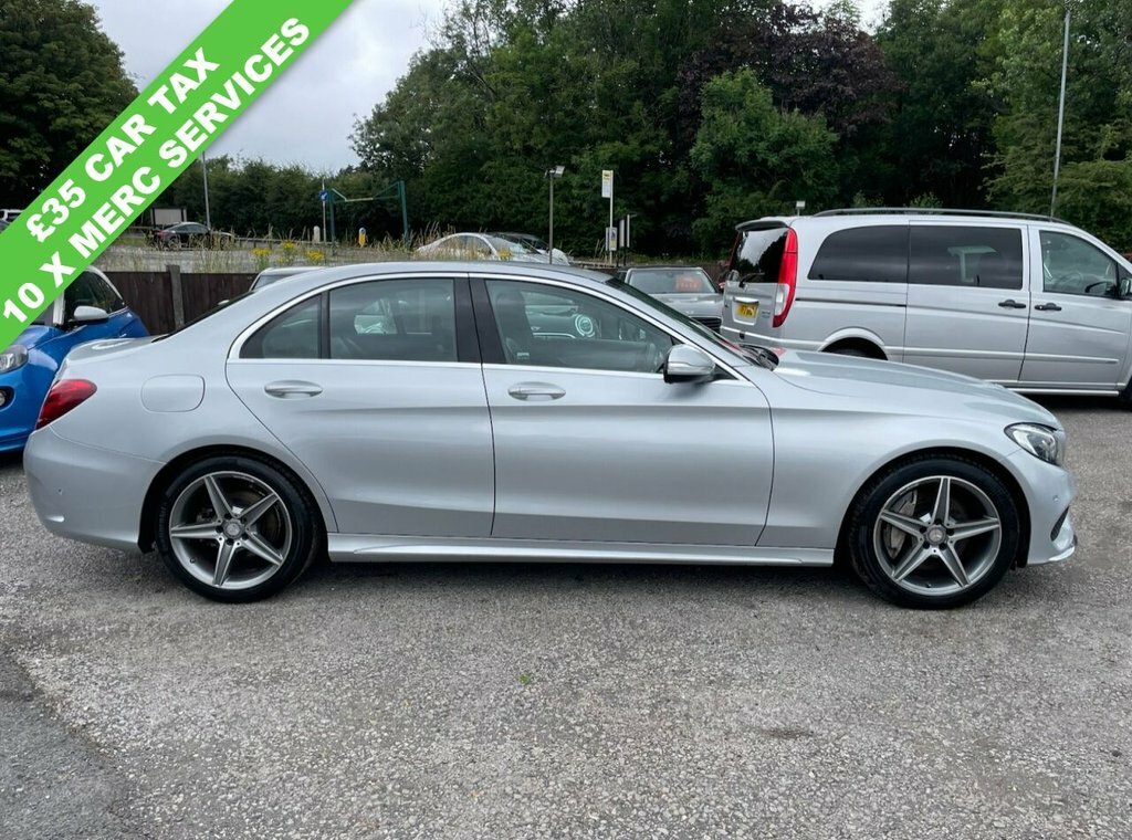 Mercedes-Benz C Class 2.1L Amg Line Silver